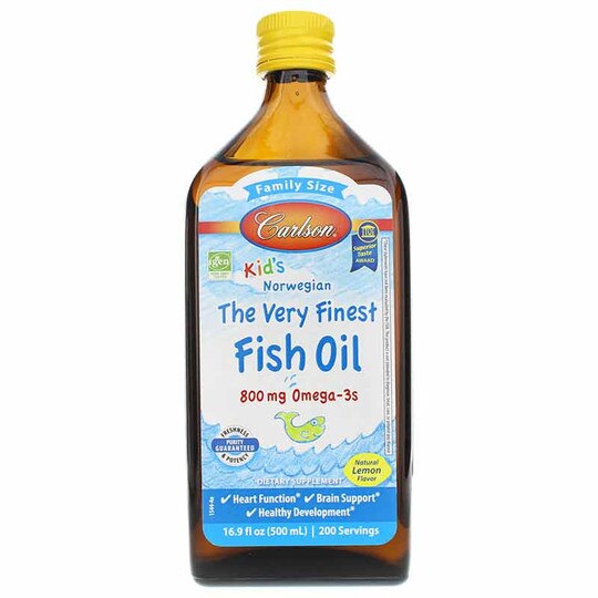Kid's Fish Oil 800 Mg Omega-3s Lemon, CL